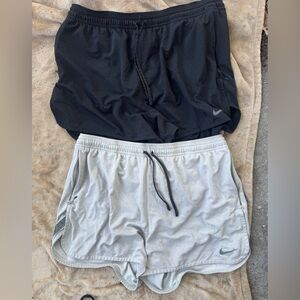 Nike Running Shorts set (Gray and Black 5inch inseam)